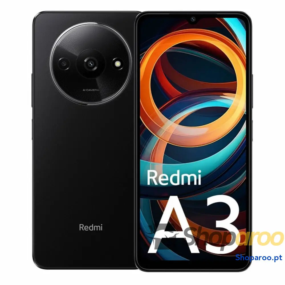 Smartphone Xiaomi Redmi A3 6,71" 4 GB RAM 128 GB Preto