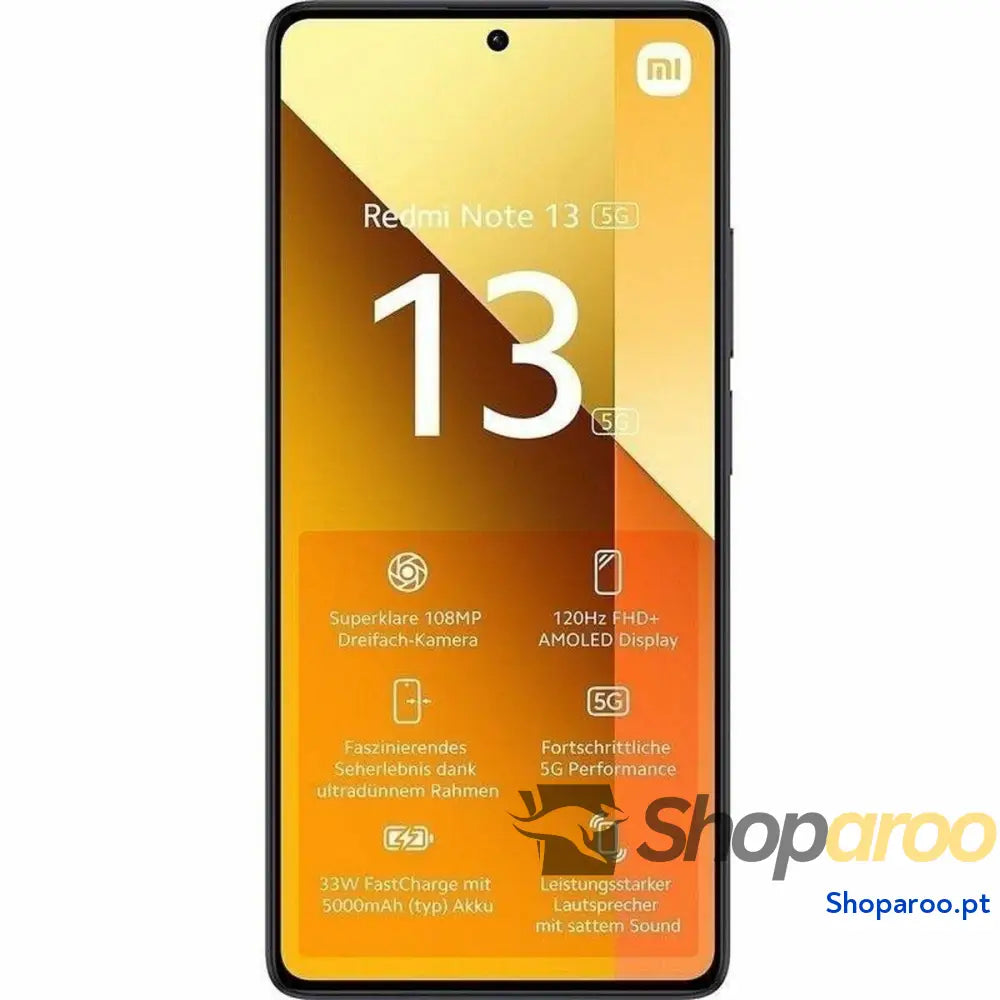 Smartphone Xiaomi Redmi Note 13 NFC Octa Core 8 GB RAM 256 Preto