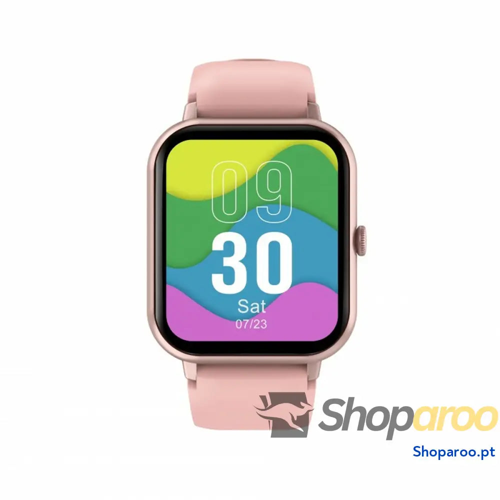 Smartwatch DCU CURVED GLASS PRO Cor de Rosa