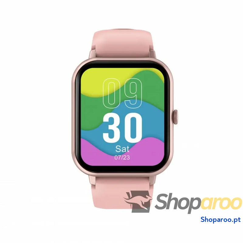 Smartwatch DCU CURVED GLASS PRO Cor de Rosa