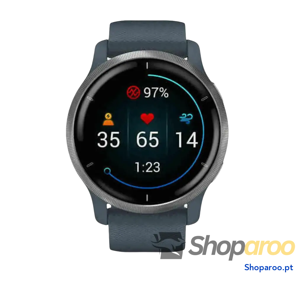 Smartwatch GARMIN 010-02430-10 Azul Prateado