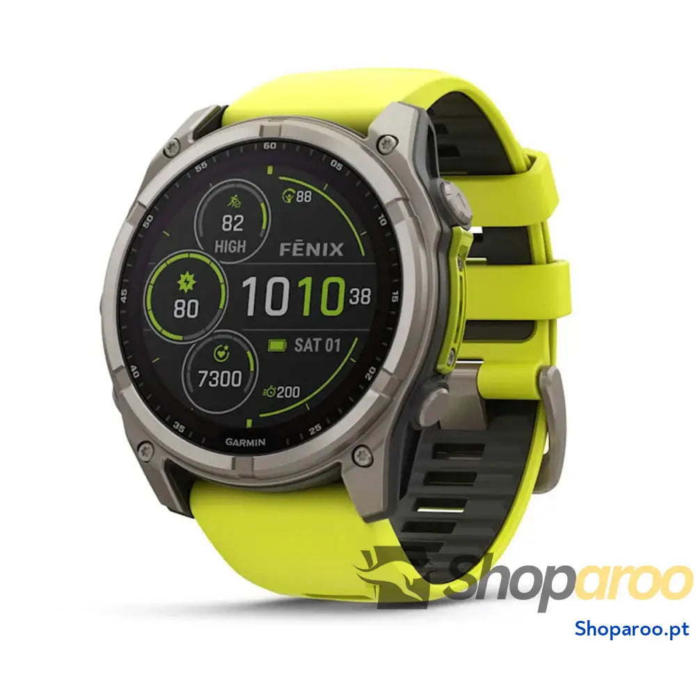 Smartwatch GARMIN 010-02907-21 Amarelo Grafite Titânio 1,4" 51 mm Ø 50 mm