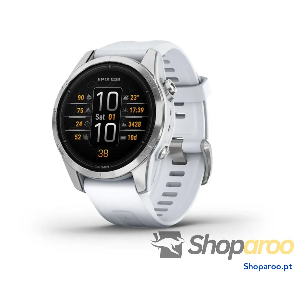 Smartwatch GARMIN epix Pro (Gen 2) Branco Prateado 1,2" 42 mm