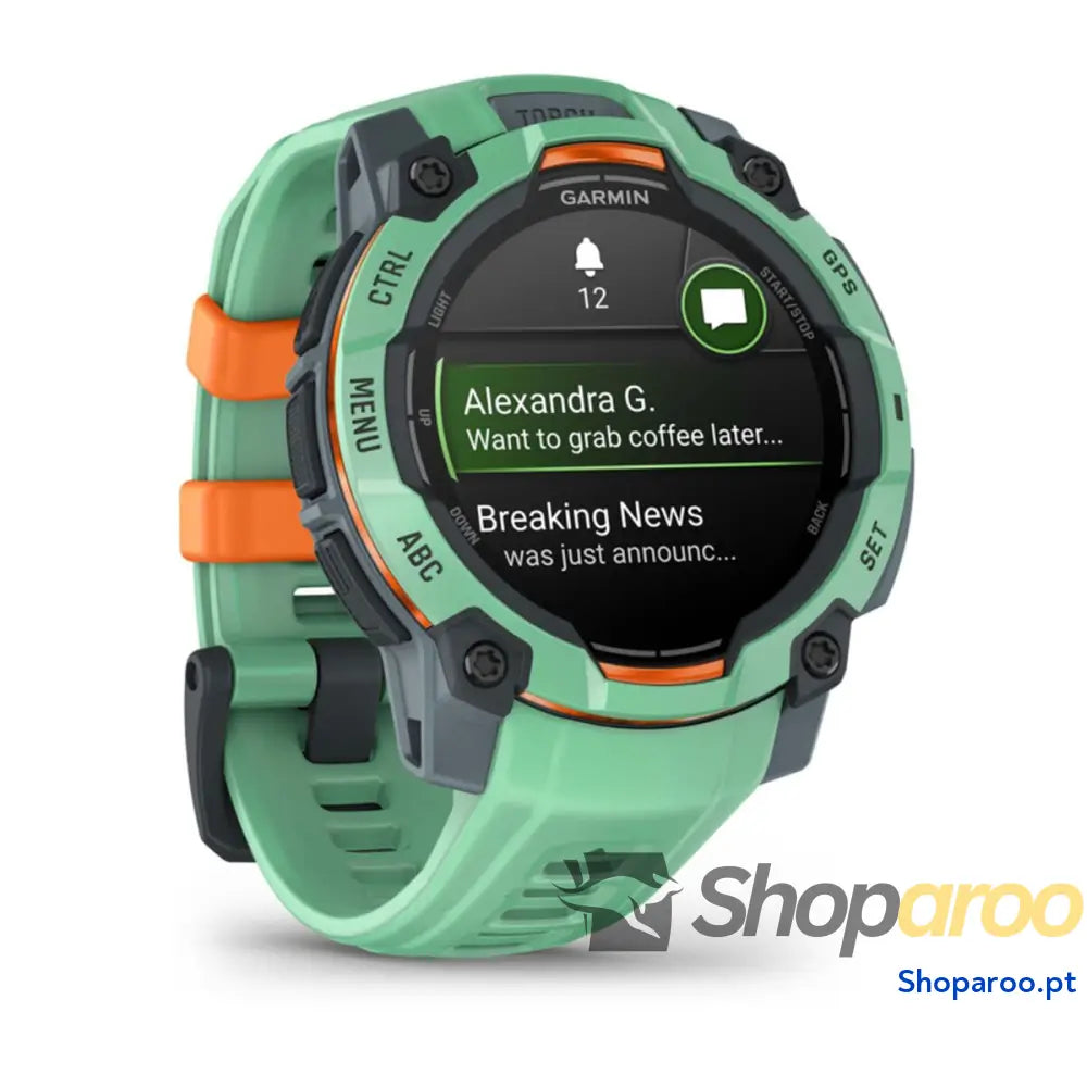 Smartwatch GARMIN Instinct 3 AMOLED Preto Verde 1,2" 45 mm Ø 45 mm (3 Unidades)