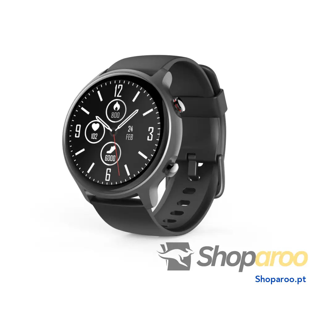 Smartwatch Hama 00178610 Preto Cinzento 1,28" Ø 46 mm