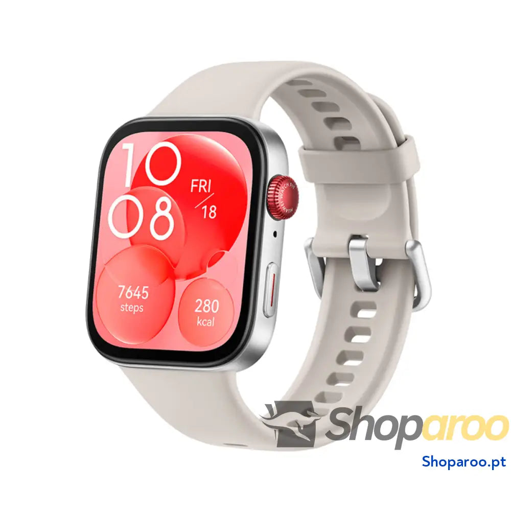 Smartwatch Huawei Watch Fit 3 Branco Prateado