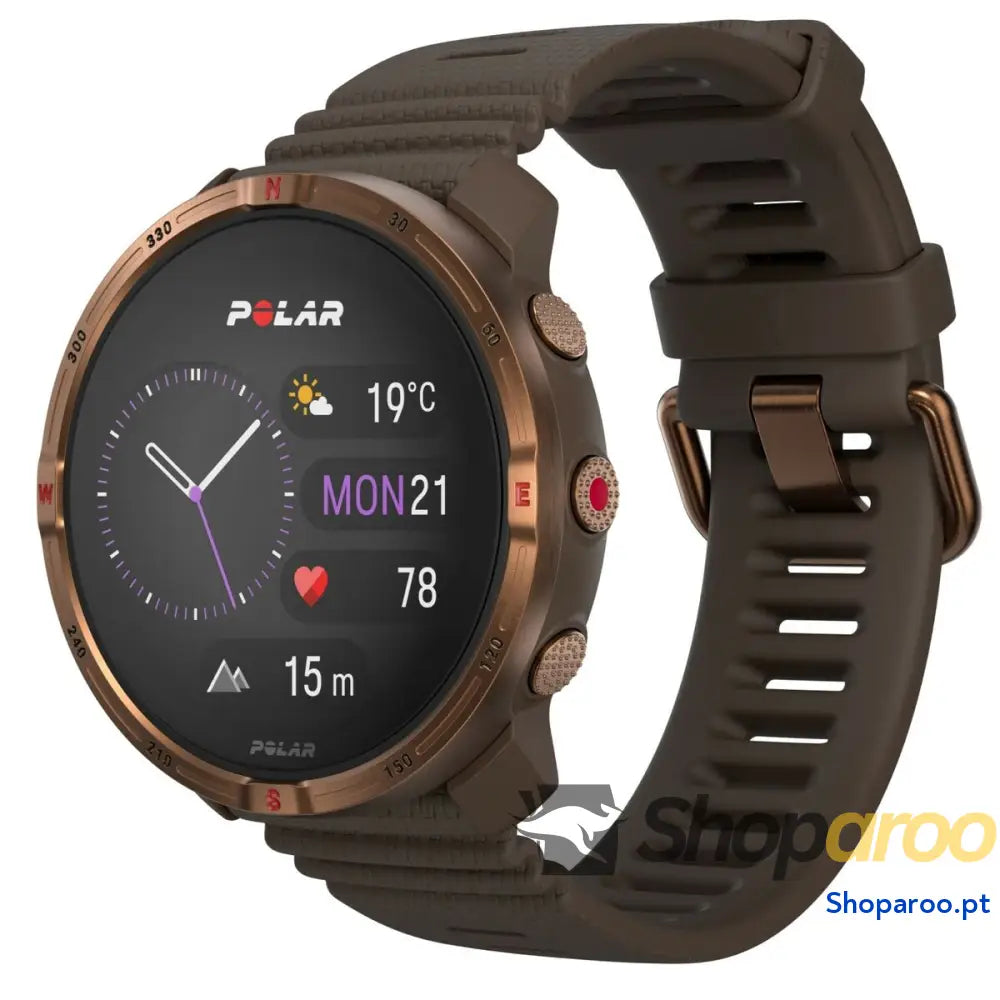 Smartwatch Polar GRIT X2 Castanho