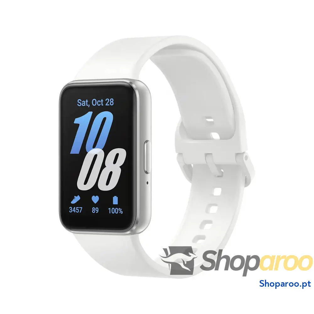 Smartwatch Samsung Galaxy Fit3 Branco Prateado 1,6" 40 mm