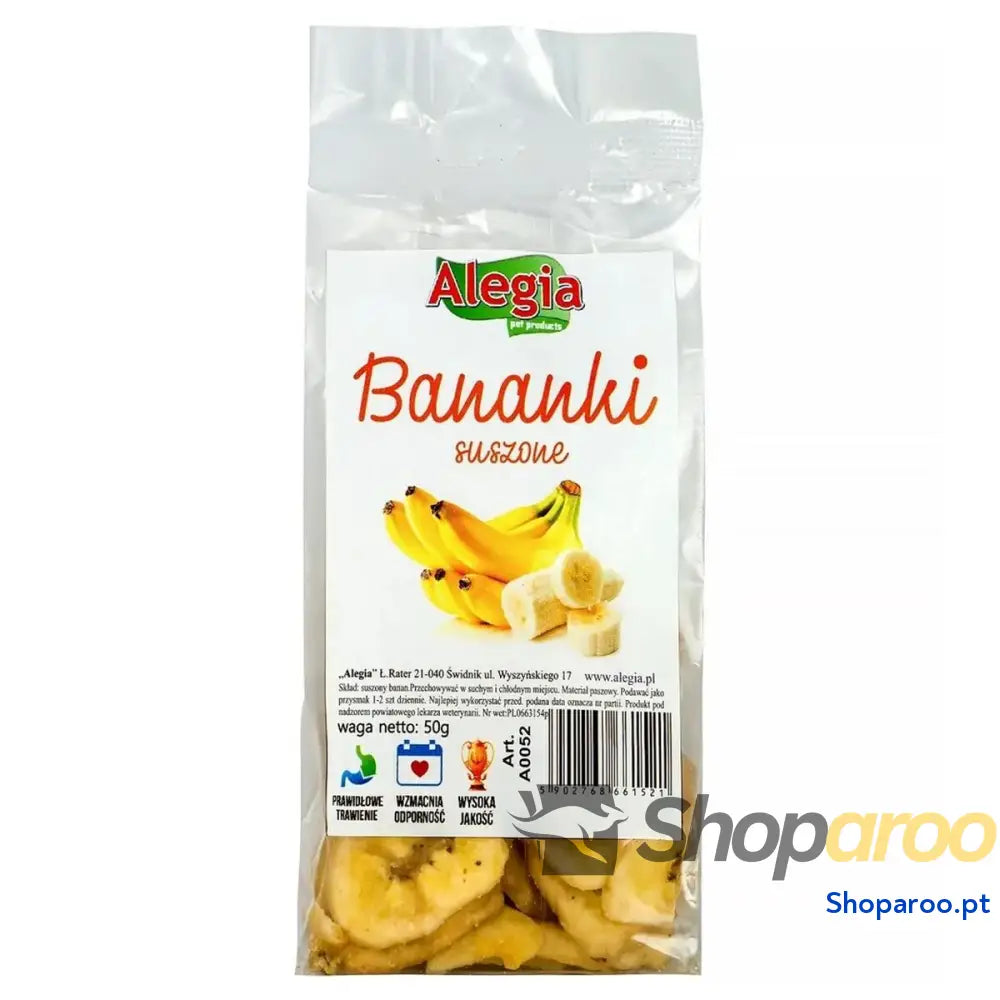 Snacks Alegia Dried bananas 50 g