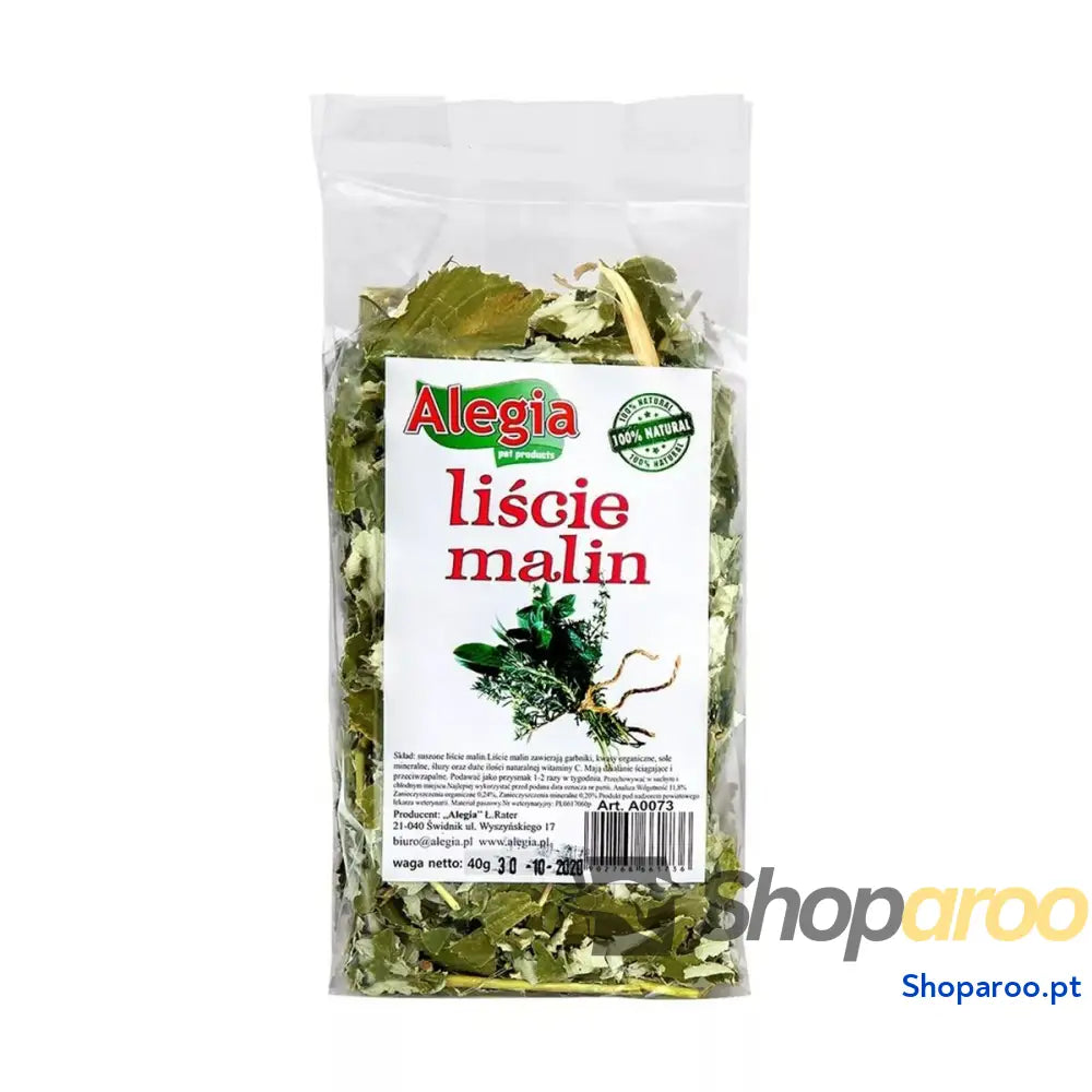 Snacks Alegia Raspberry leaves