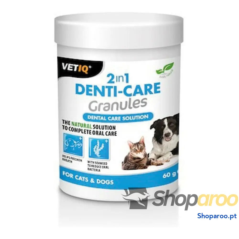 Snacks para a Higiene Dentária Planet Line 2 in 1 denti Care Granules (60 g)