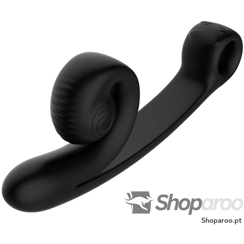 SNAIL VIBE - VIBRADOR CURVO PRETO