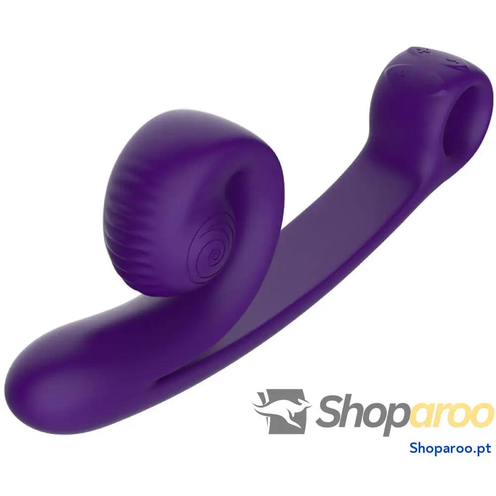 SNAIL VIBE - VIBRADOR CURVO ROXO
