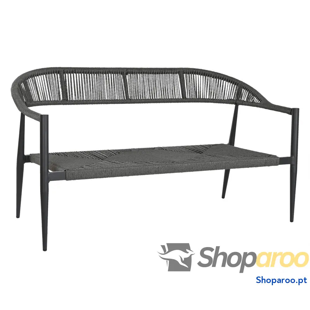 Sofá de Jardim Home ESPRIT Alumínio 131 x 55 x 76 cm