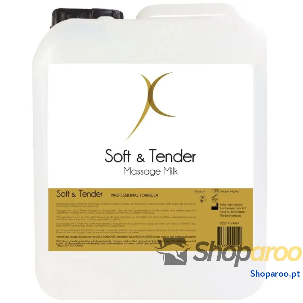 SOFT AND TENDER - LEITE MACIO E MACIO MASSAGEM 5000 ML
