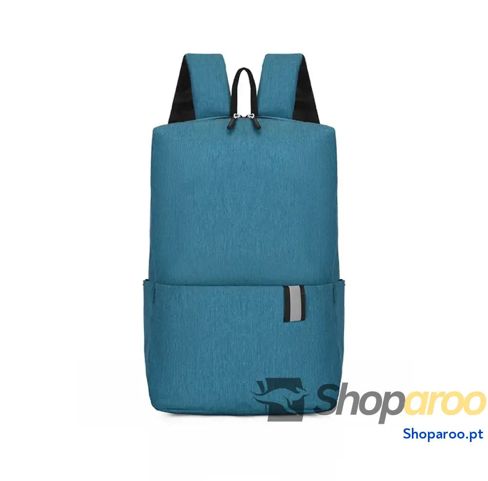Solid Color Nylon Backpack Bag