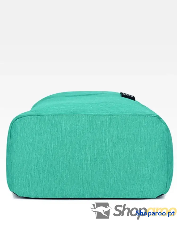 Solid Color Nylon Backpack Bag