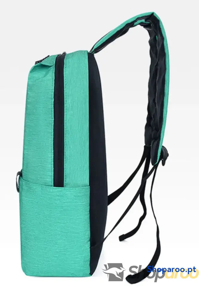 Solid Color Nylon Backpack Bag