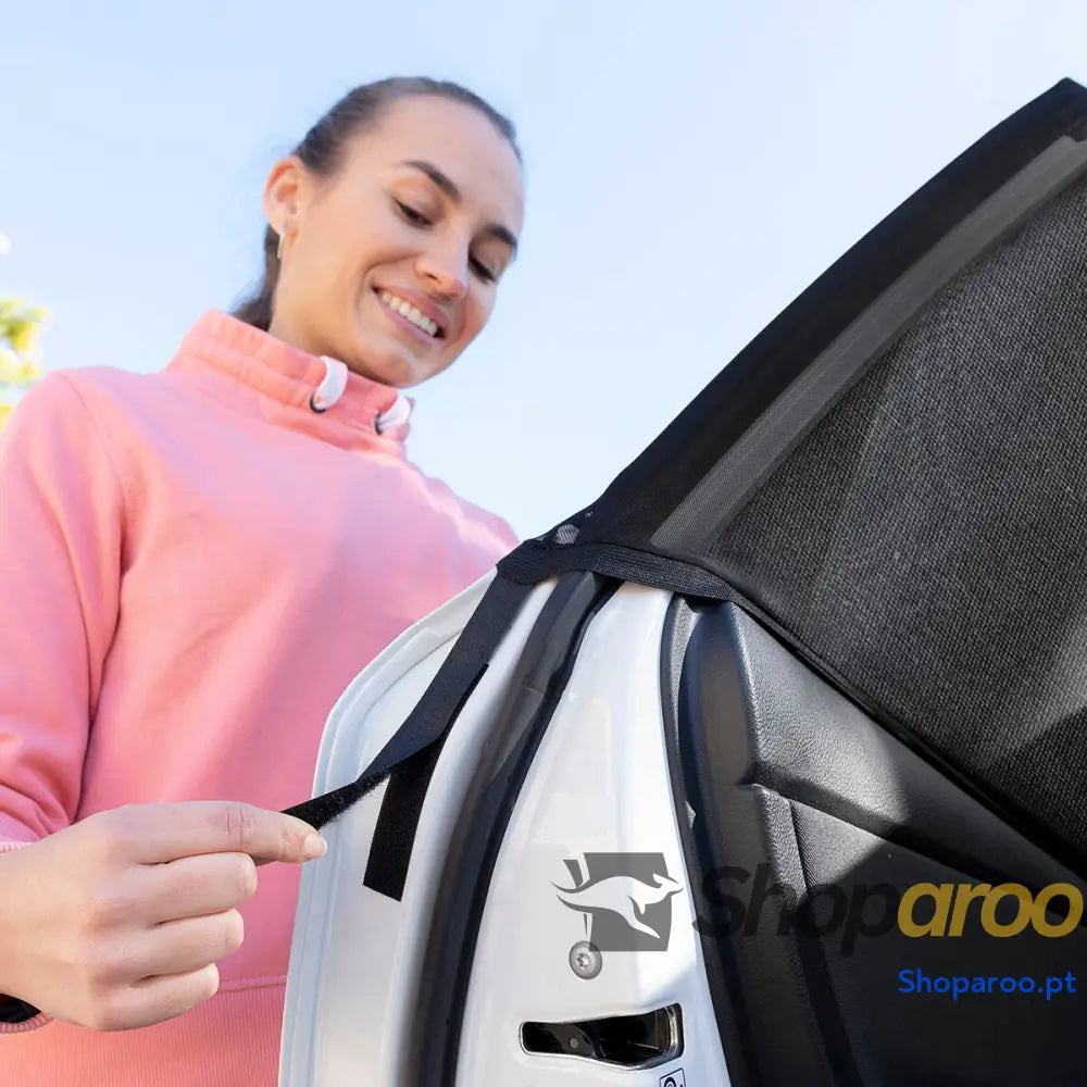 Sombra para o Automóvel UVlock InnovaGoods Pack de 2 uds