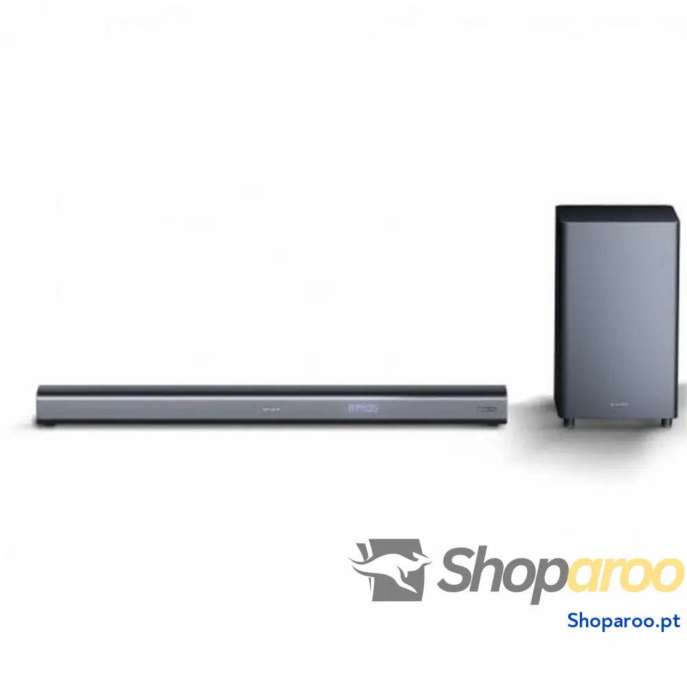 Soundbar Sharp HT SBW460 Preto metálico 440 W