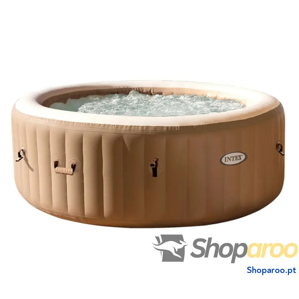 Spa Insuflável Intex 196 x 71 x 196 cm Castanho 795 L