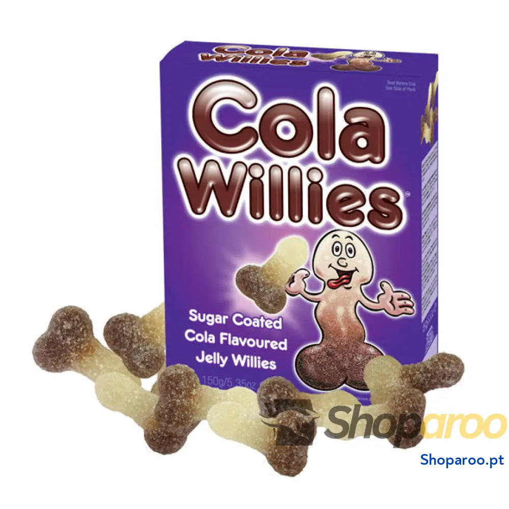 SPENCER & FLEETWOOD DOCES MASTIGVEIS FORMA DE PÉNIS SABOR COLA