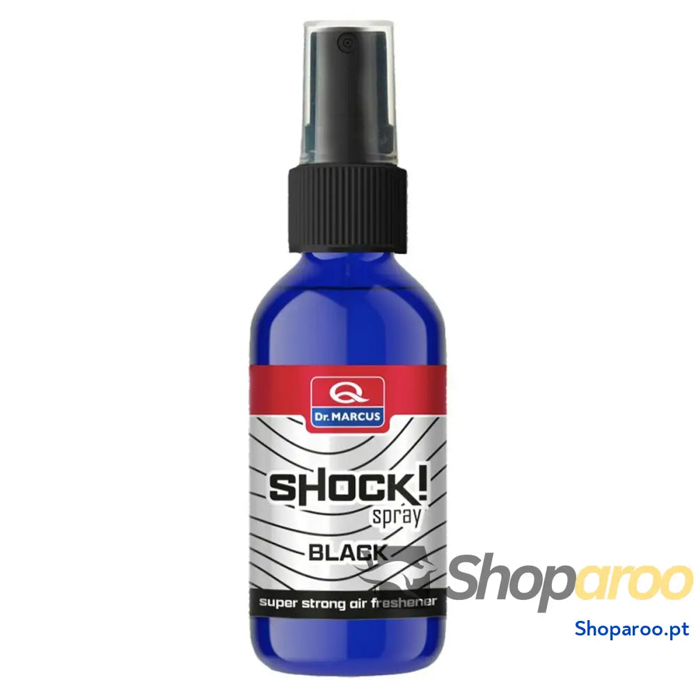 Spray Ambientador Dr Marcus Shock black 30 ml Fragância Carro