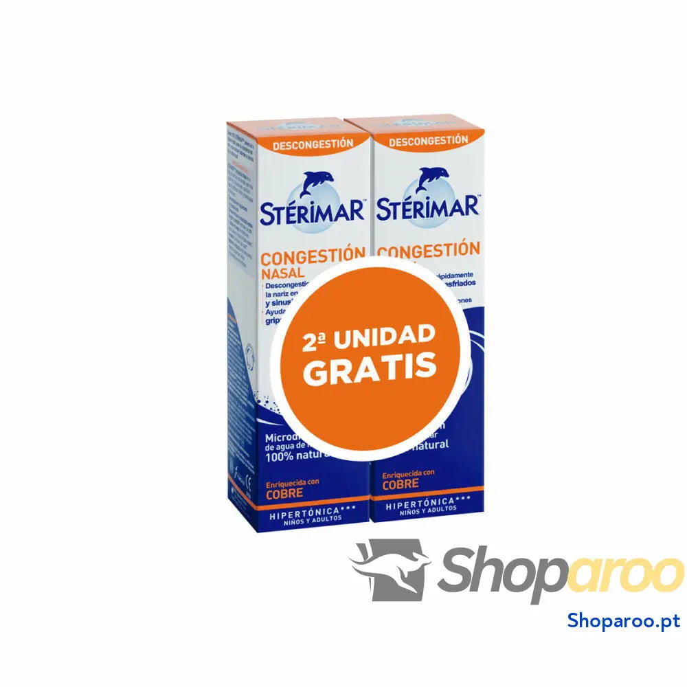 Spray Nasal Stérimar CONGESTIÓN NASAL 100 ml