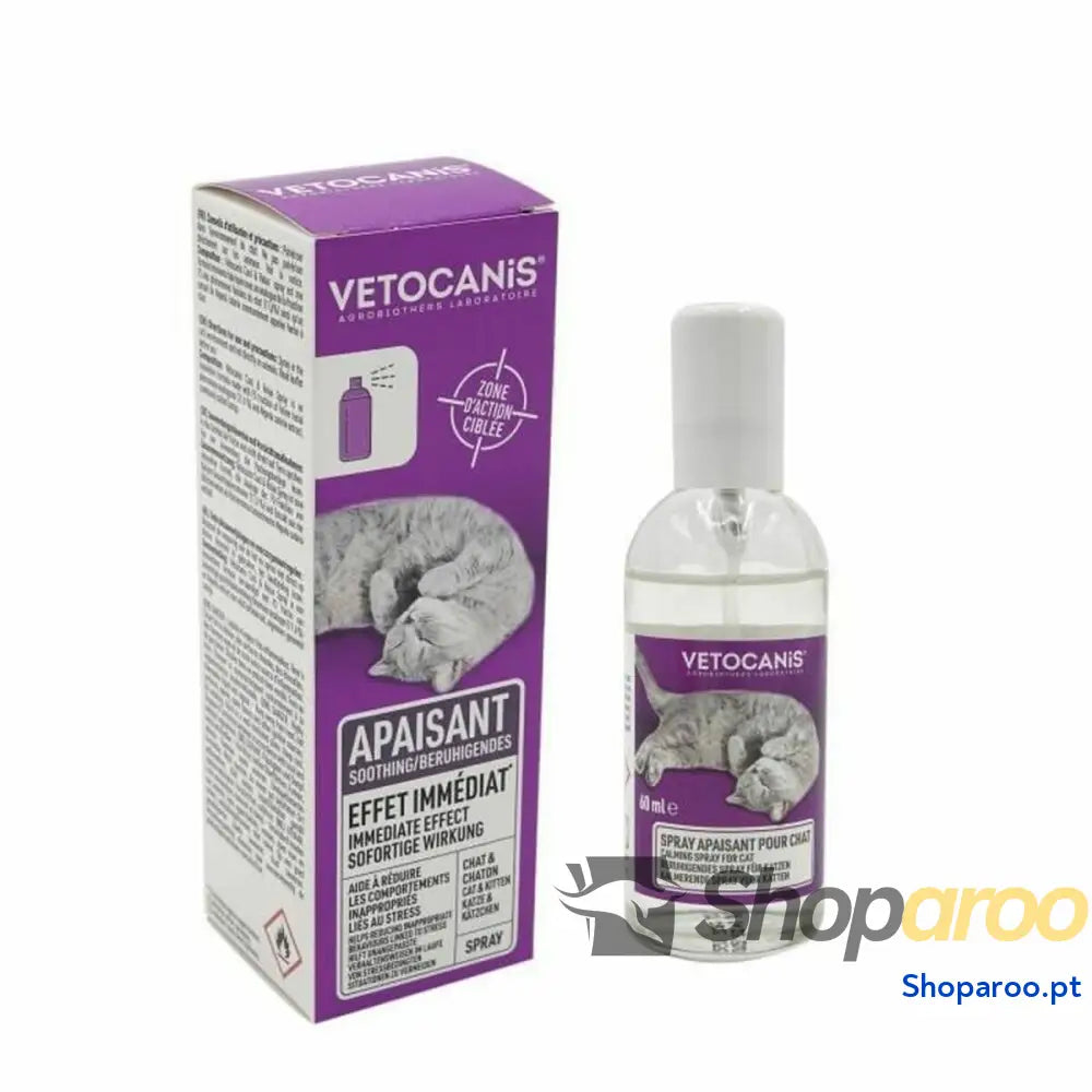 Spray Vetocanis 60 ml Relaxante Gato