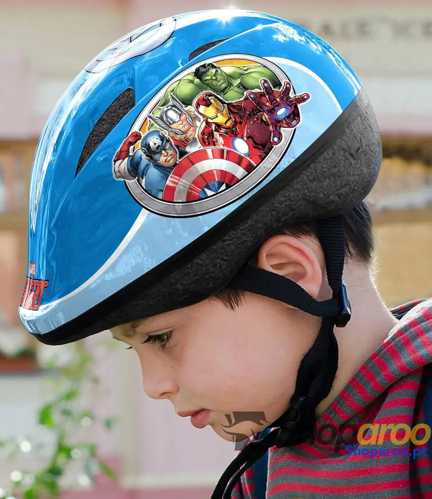 Stamp Capacete para bicicleta unissexo Youth azul tamanho S