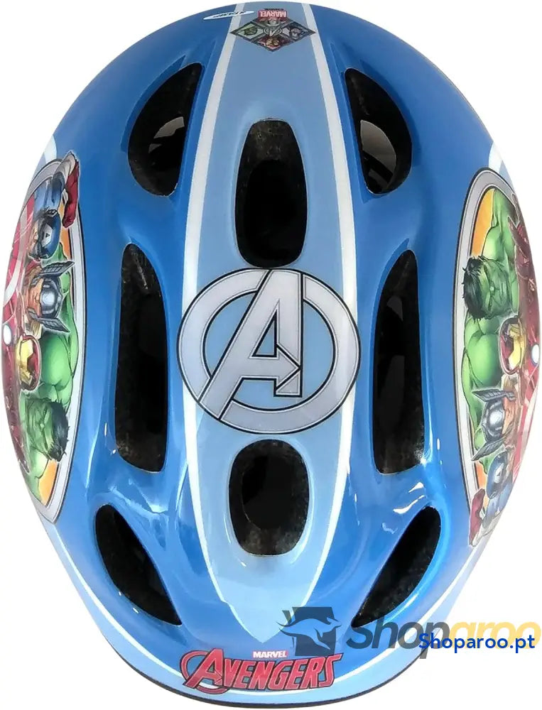 Stamp Capacete para bicicleta unissexo Youth azul tamanho S