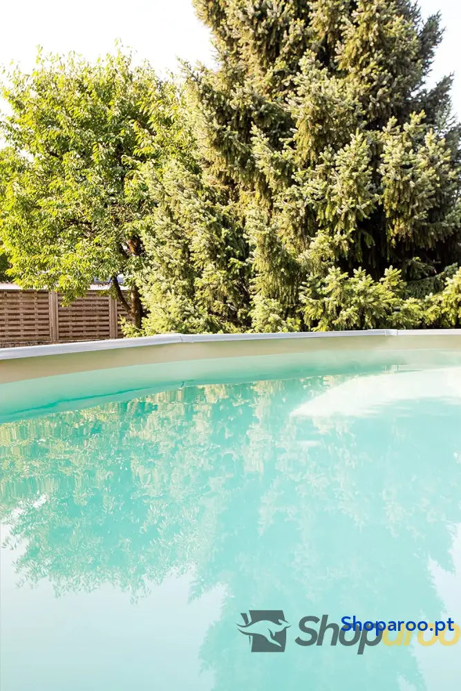 Steinbach Nuovo de Luxe II 012141SA – Piscina parede aço Ø 360 x 120 cm piscina robusta em branco para até 11 000
