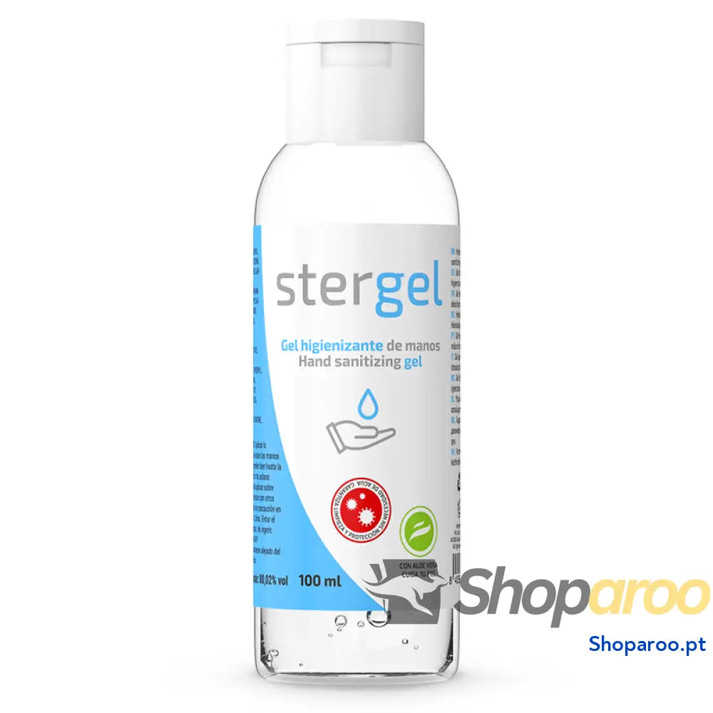 STERGEL - GEL HIDROALCOÓLICO DESINFETANTE DE MÃOS ALOE VERA 100ML