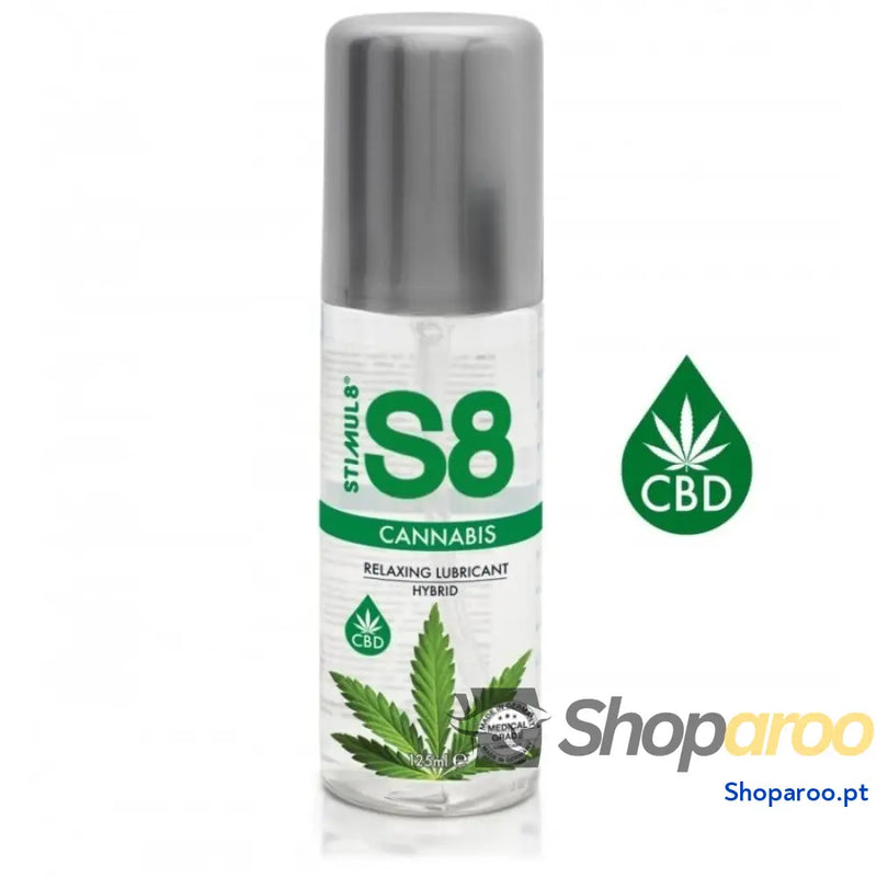 STIMUL8 LUBRIFICANTE HÍBRIDO DE CANNABIS S8 125 ML