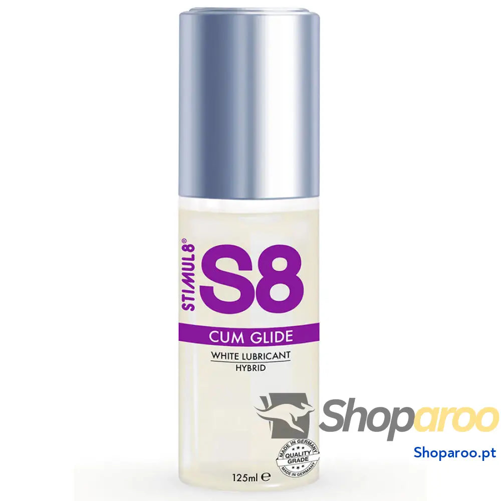STIMUL8 - LUBRIFICANTE HÍBRIDO S8 CUM GLIDE 125 ML