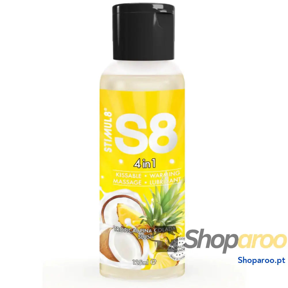 STIMUL8 S8 4 EM 1 PINA COLADA LUBRIFICANTE DE SOBREMESA 125 ML
