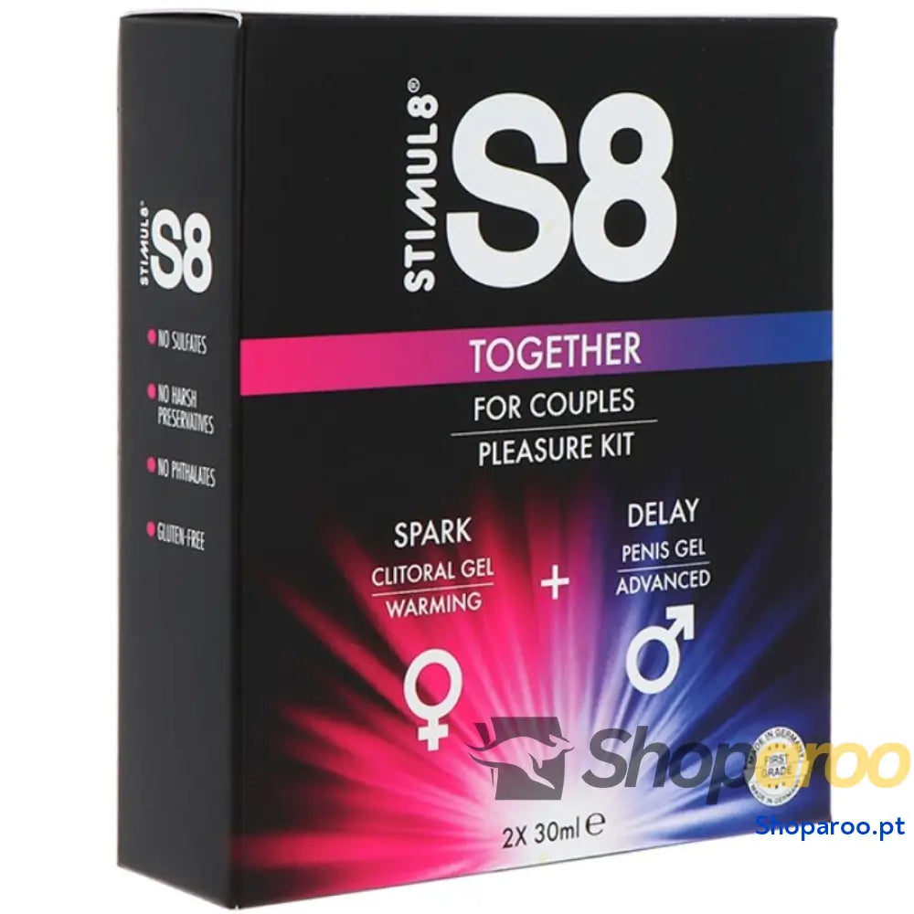 STIMUL8 - S8 TOGETHER KIT CASAL 2 X 30 ML