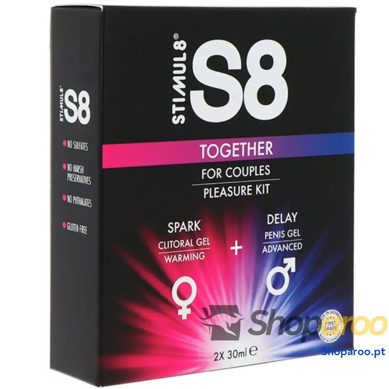 STIMUL8 - S8 TOGETHER KIT CASAL 2 X 30 ML