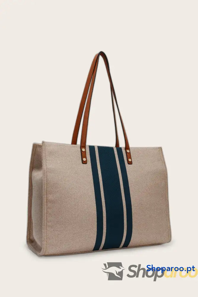Mala listrada Tote Bag