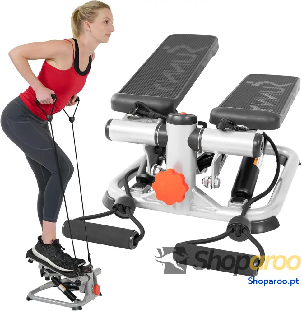 Sunny Health & Fitness Mini Steppers para Ejercicio Escalones de Bajo Impacto Equipo Cardio Cuerpo Completo con