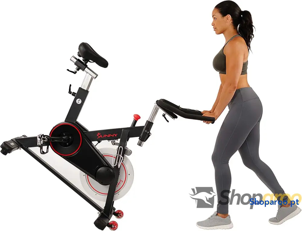 Sunny Health & Fitness Unissexo bicicleta estática para adultos SF B1805 preto tamanho único