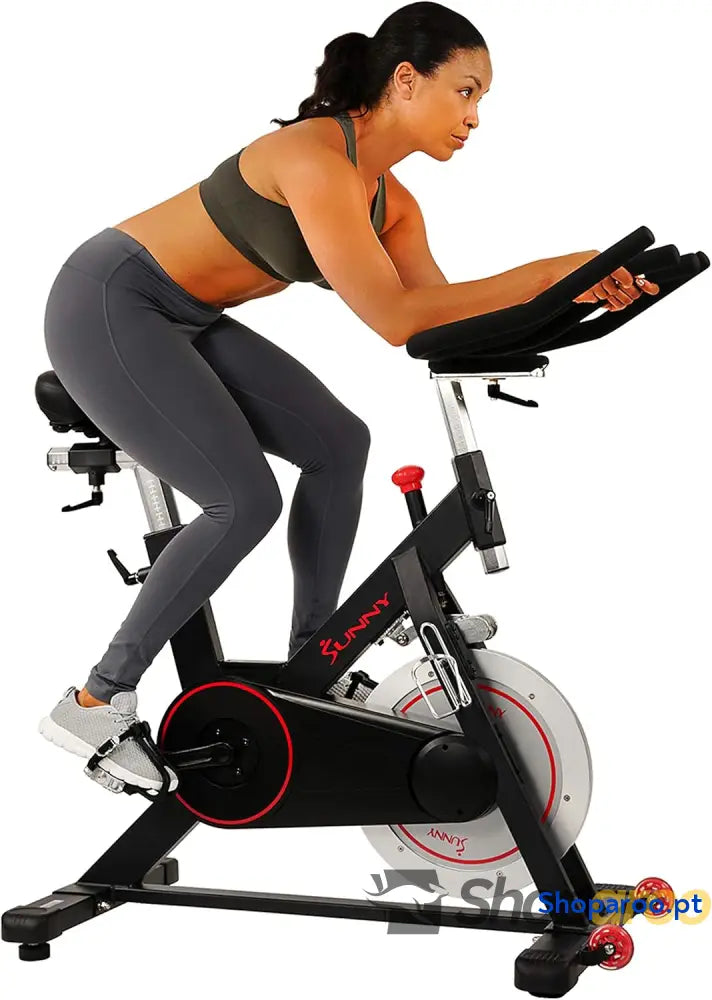 Sunny Health & Fitness Unissexo bicicleta estática para adultos SF B1805 preto tamanho único