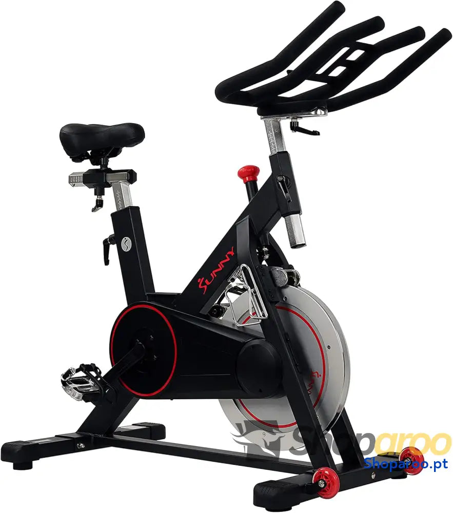 Sunny Health & Fitness Unissexo bicicleta estática para adultos SF B1805 preto tamanho único
