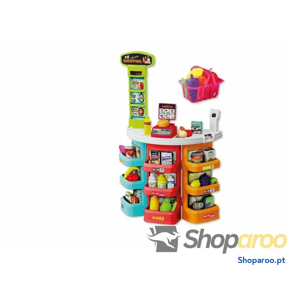 Supermercado de brincar 78 x 51 x 27 cm