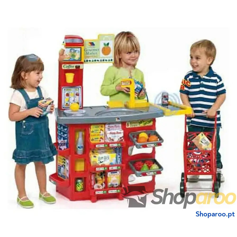 Supermercado de brincar Supermarket Moltó 2077513 103 cm (20 pcs) (90 cm)