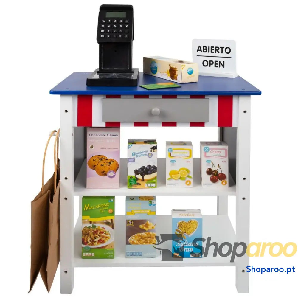 Supermercado de brincar Woomax 28 Peças 48 x 70 x 30 cm