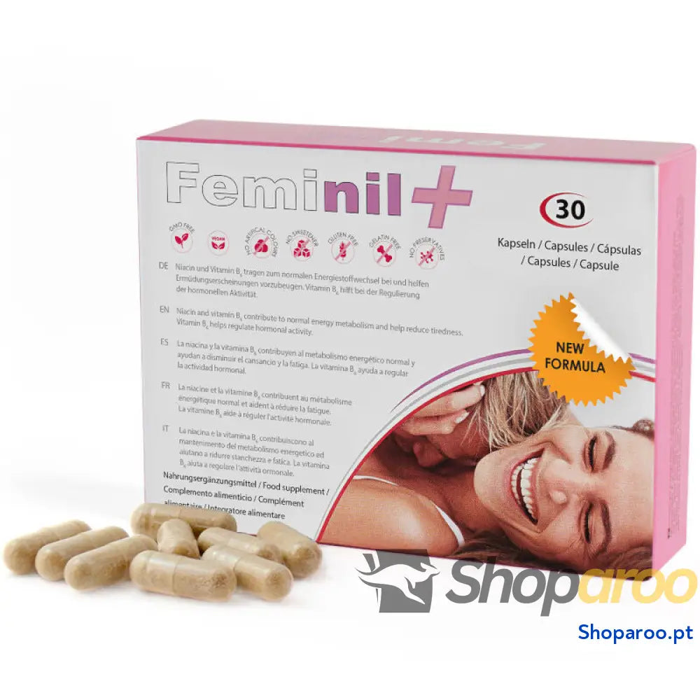 Suplemento afrodisíaco natural para libido feminina com ingredientes naturais