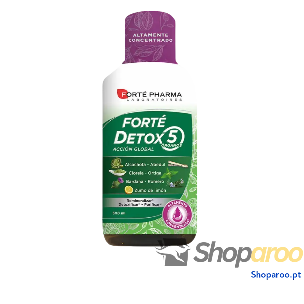 Suplemento digestivo Forté Pharma Forté Detox Limão 500 ml