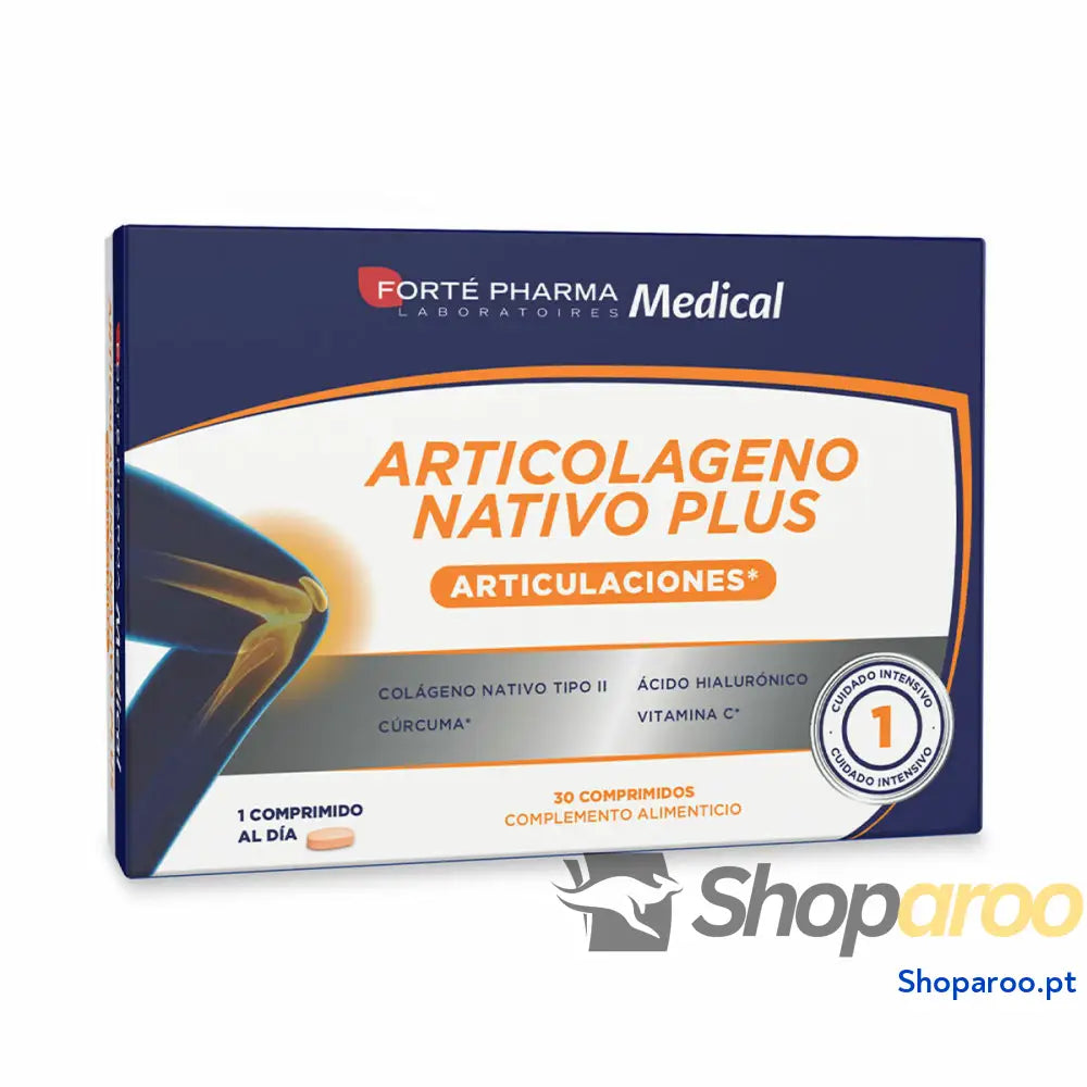 Suplemento para articulações Forté Pharma Articolageno Nativo Plus 30 Unidades