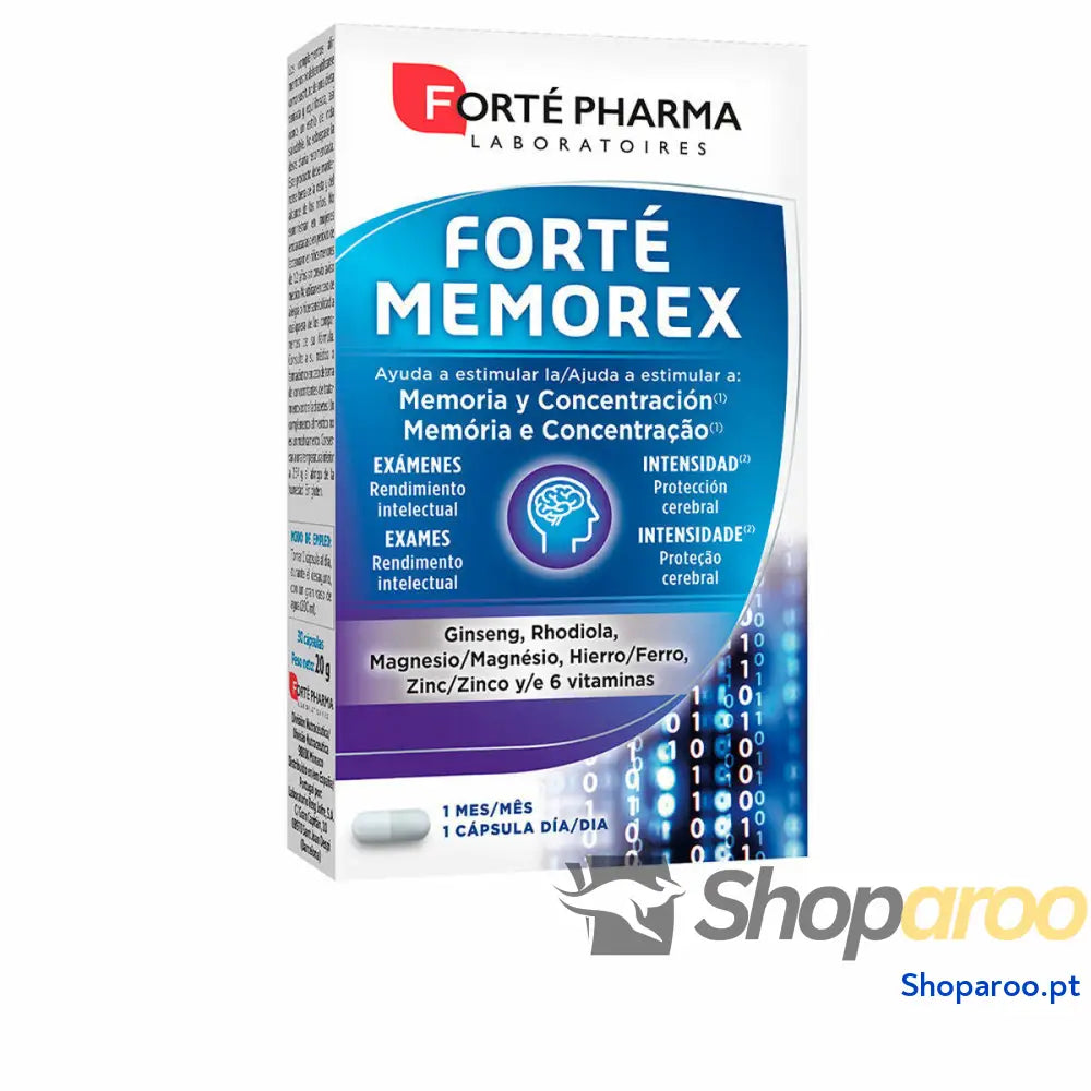 Suplemento para cérebro Forté Pharma Memorex 28 Unidades